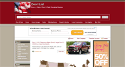 Desktop Screenshot of doorlist.us